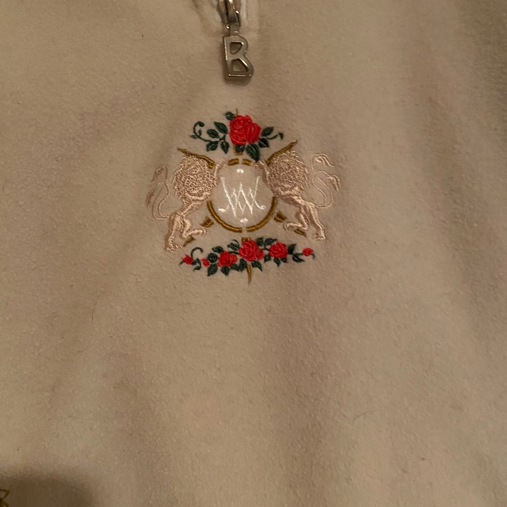 Bogner ski fleece embroidered pullover